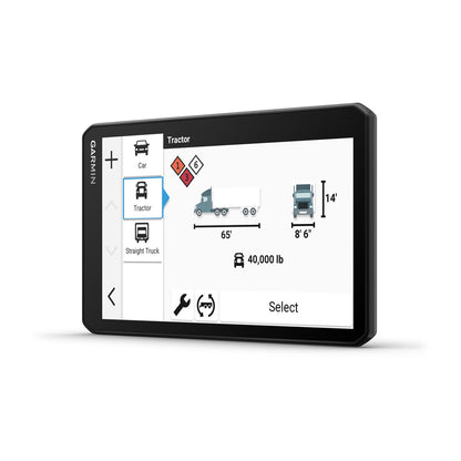 dēzl™ OTR720/LGV720 7\" GPS Truck Navigator with dēzl™ Headset 210