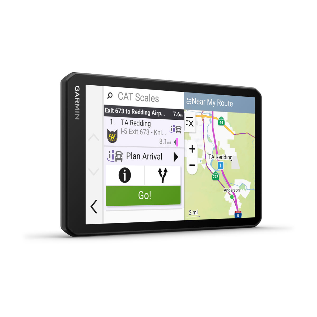 dēzl™ OTR720/LGV720 7\" GPS Truck Navigator with dēzl™ Headset 210