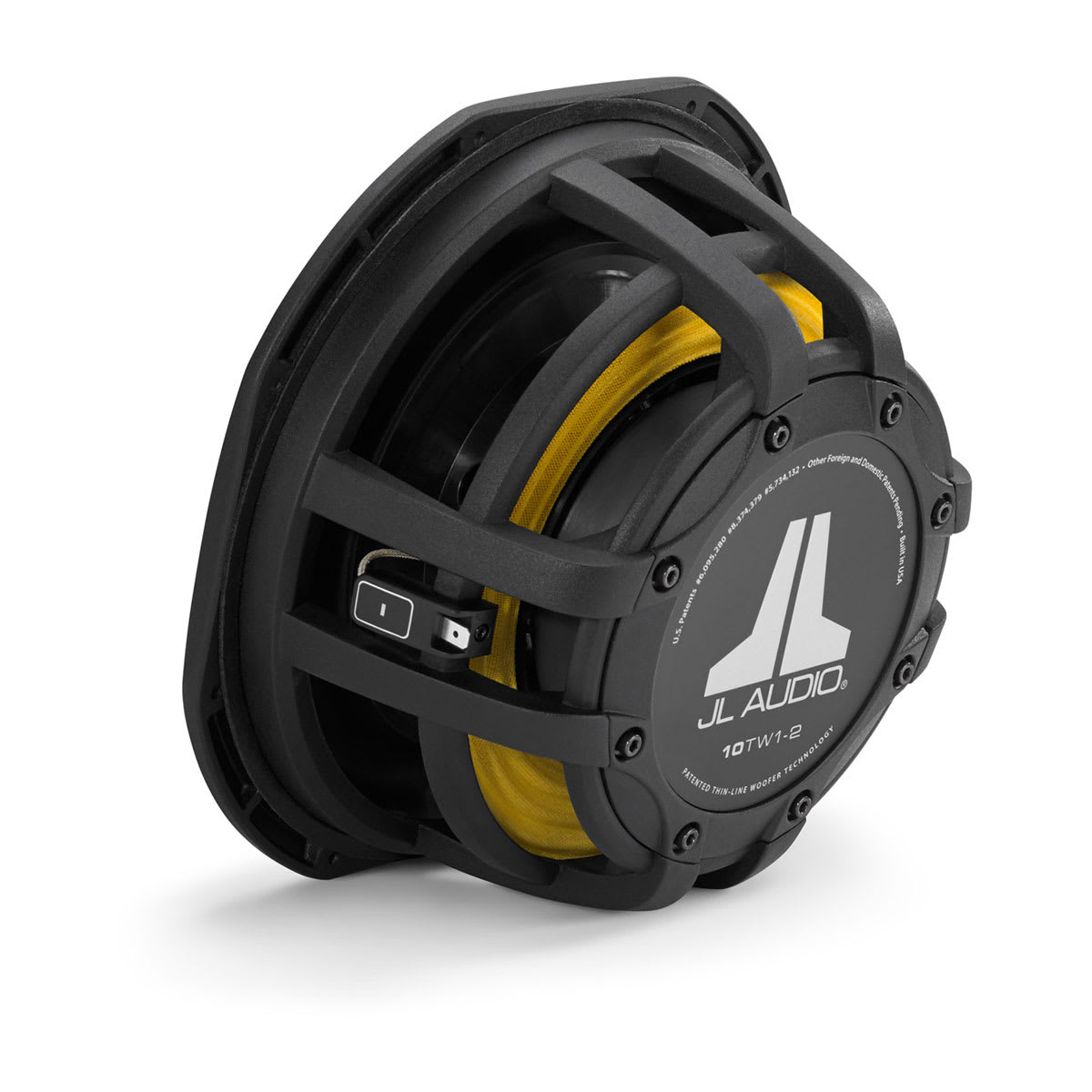 JL Audio® TW1 Thin-line Car Subwoofer 10\" Single 2 ohm (10TW1-2)