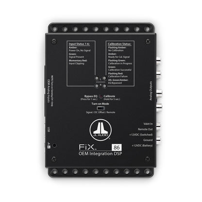 JL Audio FiX™ OEM Integration DSP Processor with 8-input and 6-output Channels (FiX-86)