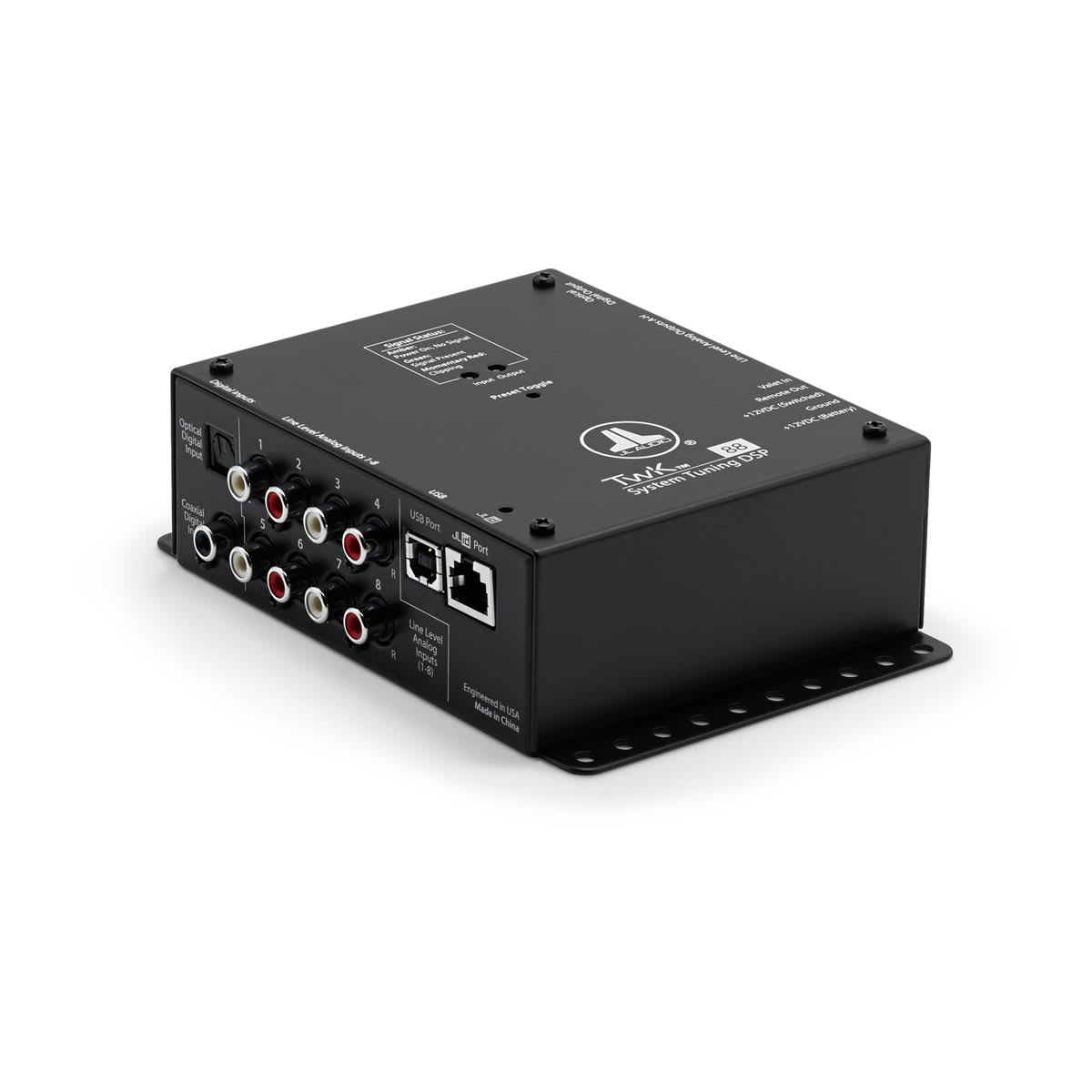 JL Audio TwK® System-tuning DSP Processor with 8-input and 8-output Channels (TwK-88)
