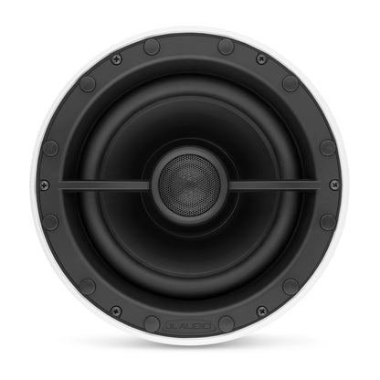 JL Audio Pavilion™ Outdoor In-Ceiling Speaker 8.8\" with White Luxe Grille (Single) (PV-FX8-GwSw-Single)