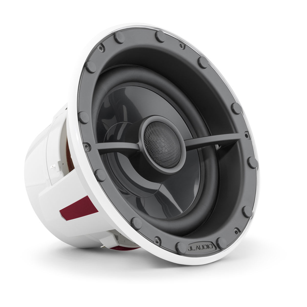 JL Audio Pavilion™ Outdoor In-Ceiling Speaker 8.8\" with White Luxe Grille (Single) (PV-FX8-GwSw-Single)