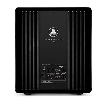 JL Audio Fathom™ v2 Powered Subwoofers 13.5\" with Gloss Black Finish (f113v2-GLOSS)