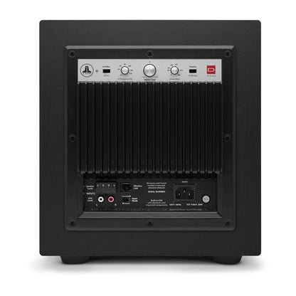 JL Audio Dominion® Powered Subwoofer (96281) 10\" with Black Ash Finish (d110-ASH)