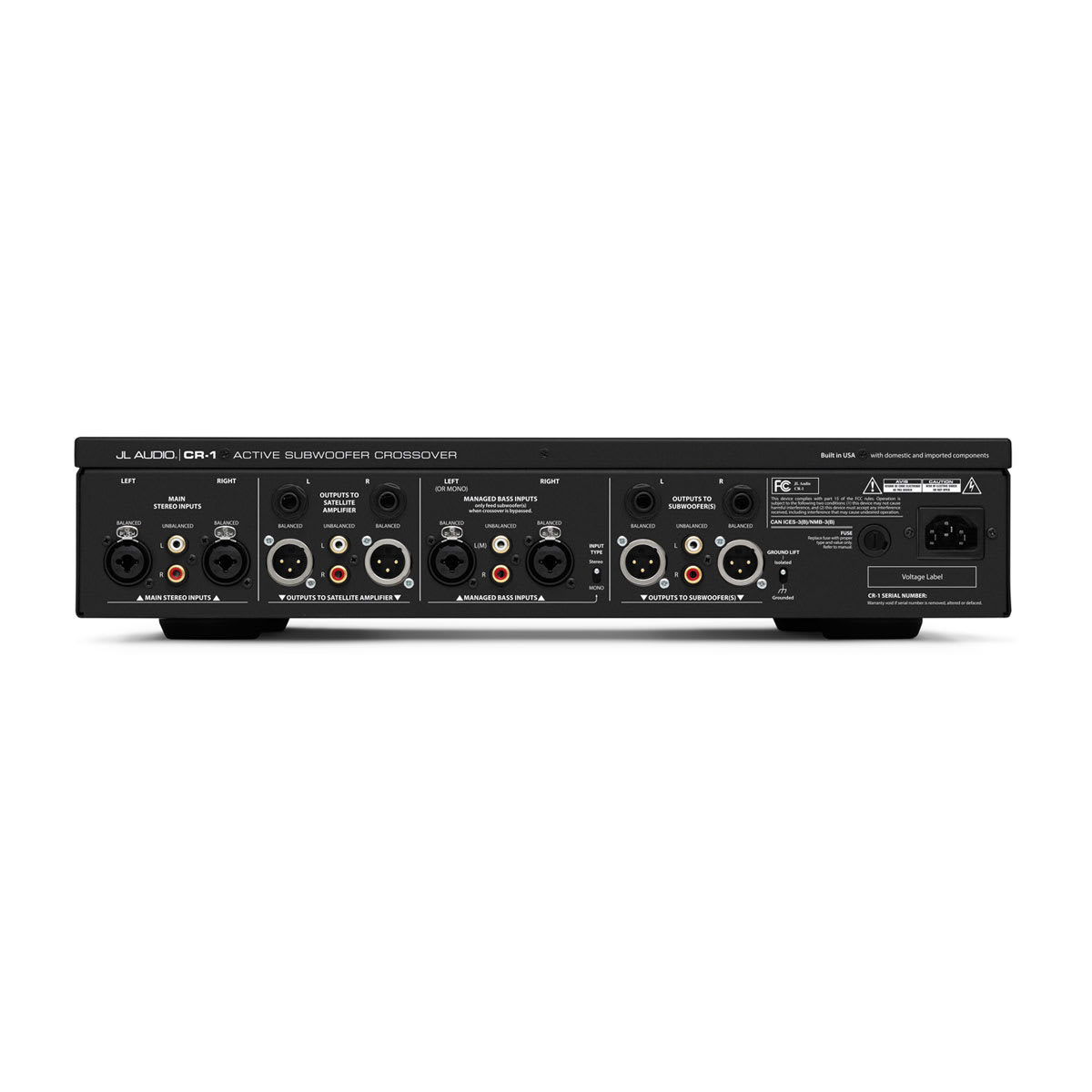 JL Audio® Active Home Audio Subwoofer Crossover (96100) 120 volts