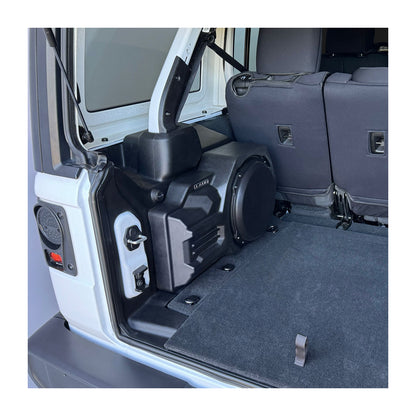 JL Audio Stealthbox® Enclosed Subwoofer for Jeep Wrangler Unlimited (SBX-J-JL4D24/12TW3) (94791) JL Audio Stealthbox® Enclosed Subwoofer for Jeep Wrangler Unlimited