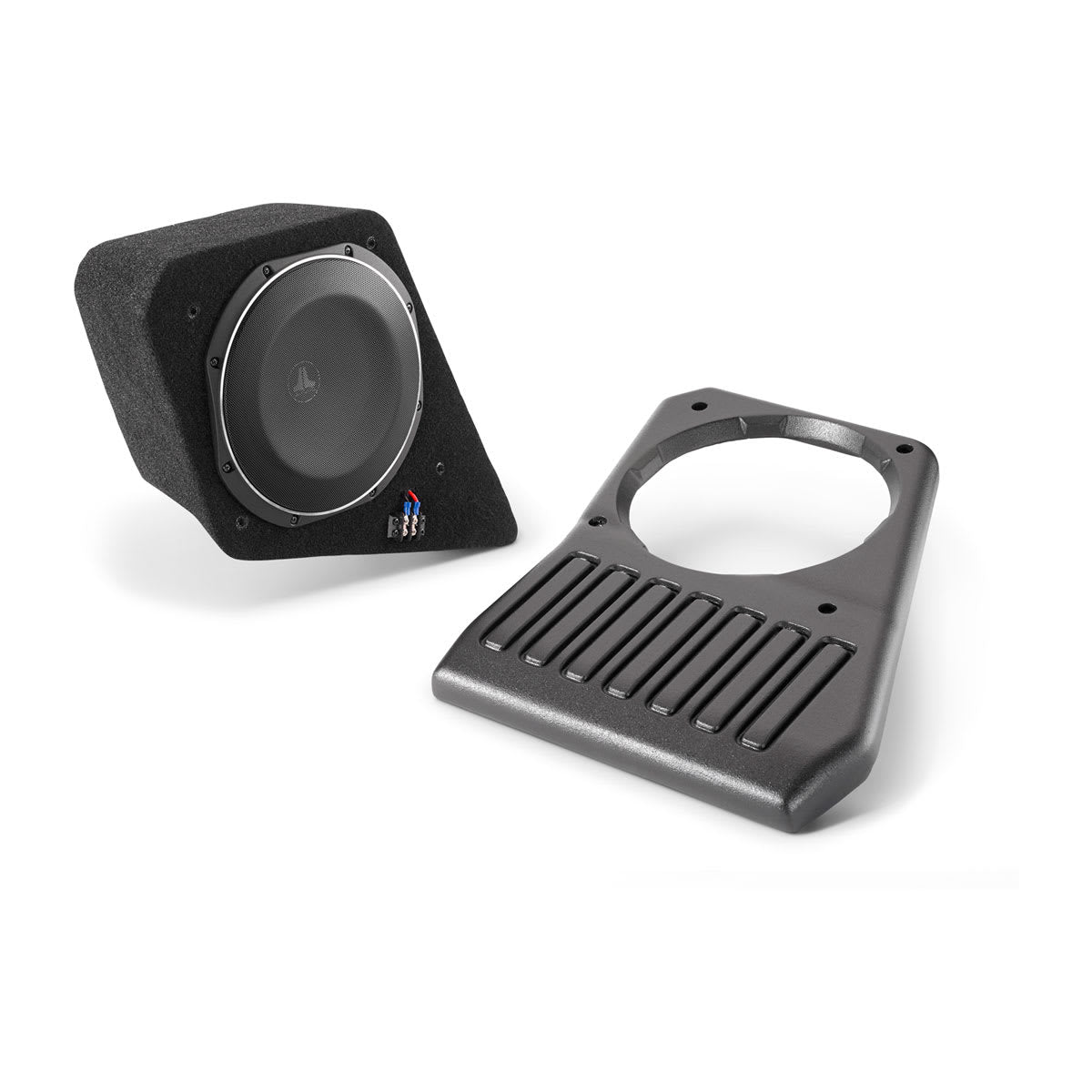 JL Audio Stealthbox® Enclosed Subwoofer for Jeep Wrangler Unlimited Driver Side 2 ohm (SB-J-JL4DDRV/10TW1-2)