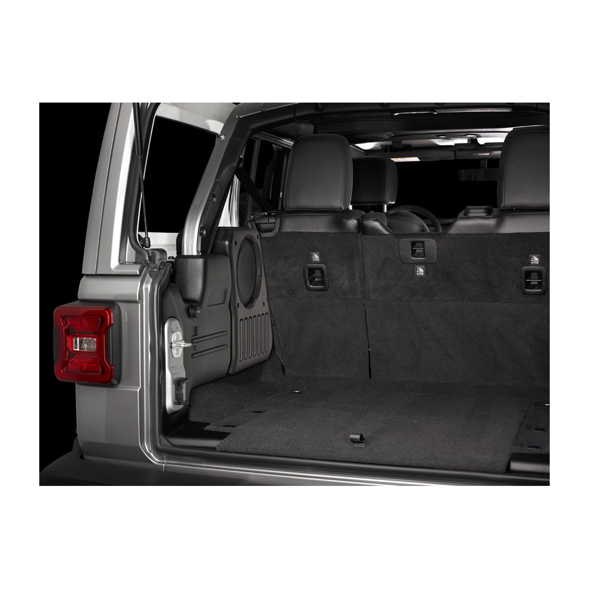 JL Audio Stealthbox® Enclosed Subwoofer for Jeep Wrangler Unlimited Driver Side 2 ohm (SB-J-JL4DDRV/10TW1-2)