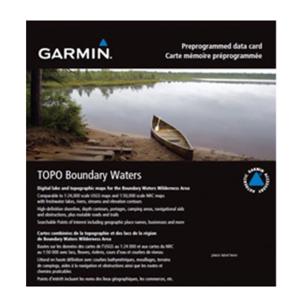 TOPO Boundary Waters microSD™/SD™ card