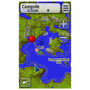 TOPO Boundary Waters microSD™/SD™ card