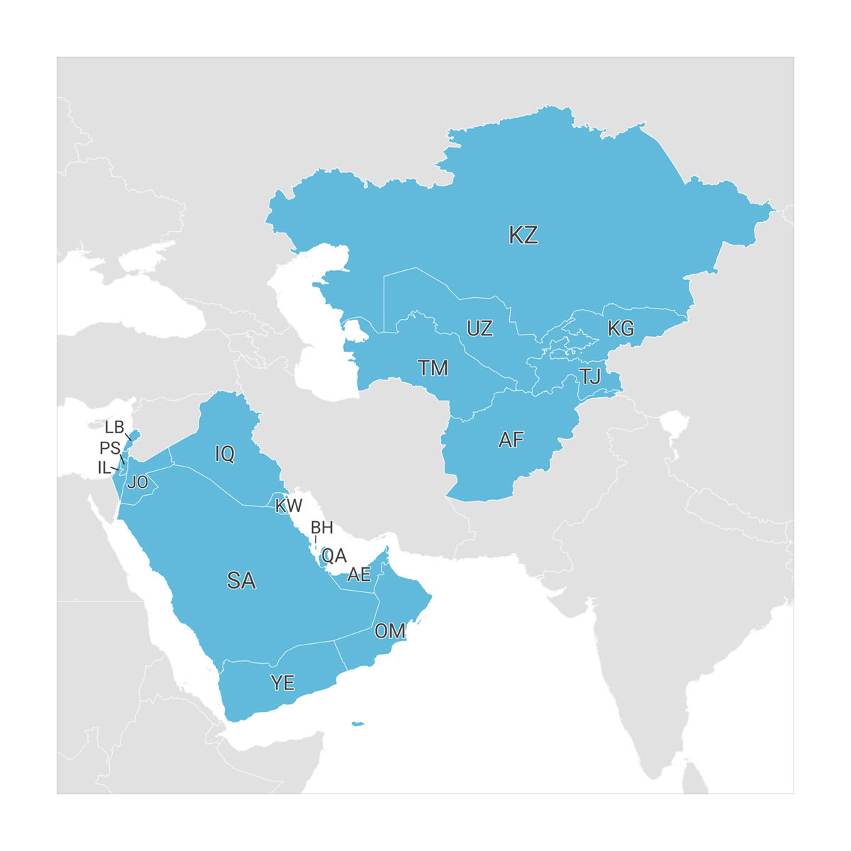 TopoActive Maps Middle East and Central Asia | Download