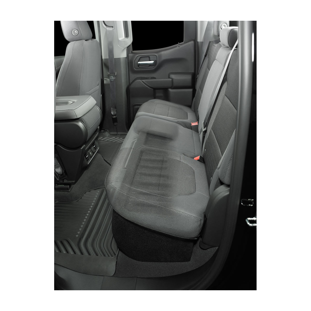 JL Audio Stealthbox® Enclosed Subwoofer for Chevrolet Silverado and GMC Sierra Double Cab Trucks (SB-GM-SLVD4/10TW3) (94676) JL Audio Stealthbox® Enclosed Subwoofer for Chevrolet Silverado and GMC Sierra Double Cab Trucks (SB-GM-SLVD4/10TW3)