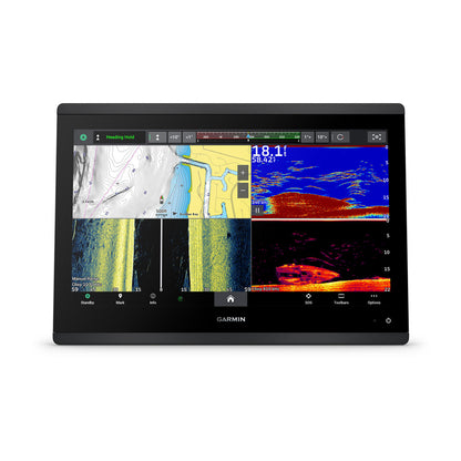GPSMAP® 1643xsv SideVü, ClearVü and Traditional CHIRP Sonar with Mapping
