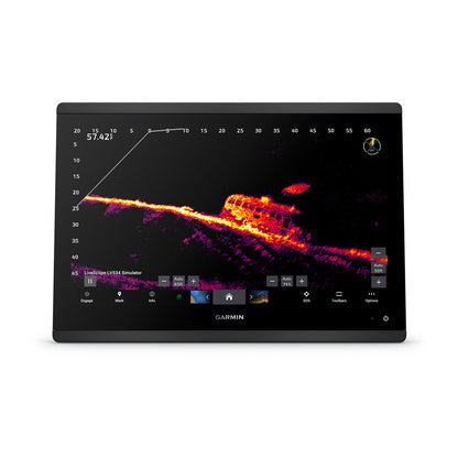 GPSMAP® 1643xsv SideVü, ClearVü and Traditional CHIRP Sonar with Mapping
