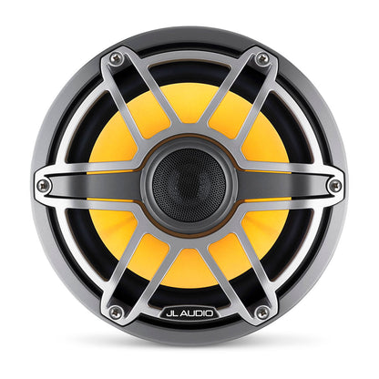 JL Audio® M6 Marine  Speakers 8.8\" with LED and Titanium Sport Grille (M6-880X-S-GmTi-i)