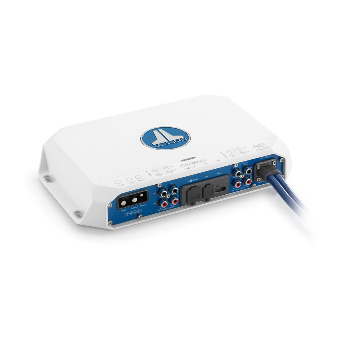 JL Audio® MVi Marine Amplifier 4 Channel Full-range Marine Amplifier (400 watts) (MV400/4i)