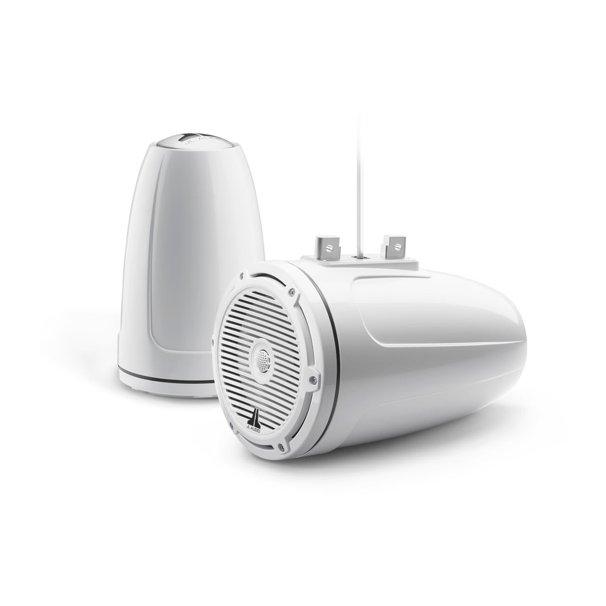 JL Audio® M3 Enclosed Tower Speakers 7.7\" with  White Classic Grille (M3-770ETXv3-Gw-C-Gw)