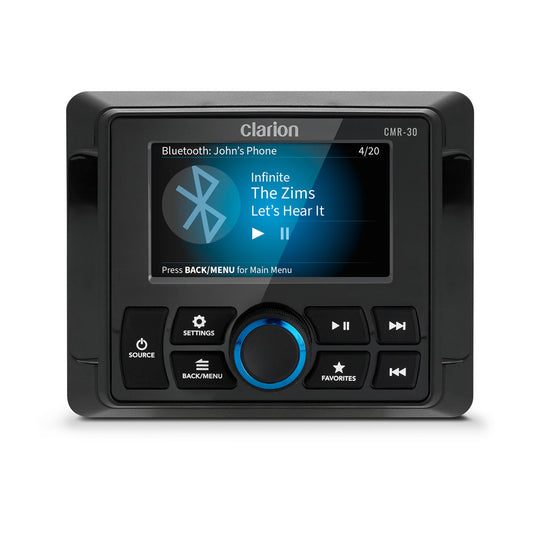 Clarion® Marine CMR-30 Wired Remote With Full-color LCD Dispaly (CMR-30)