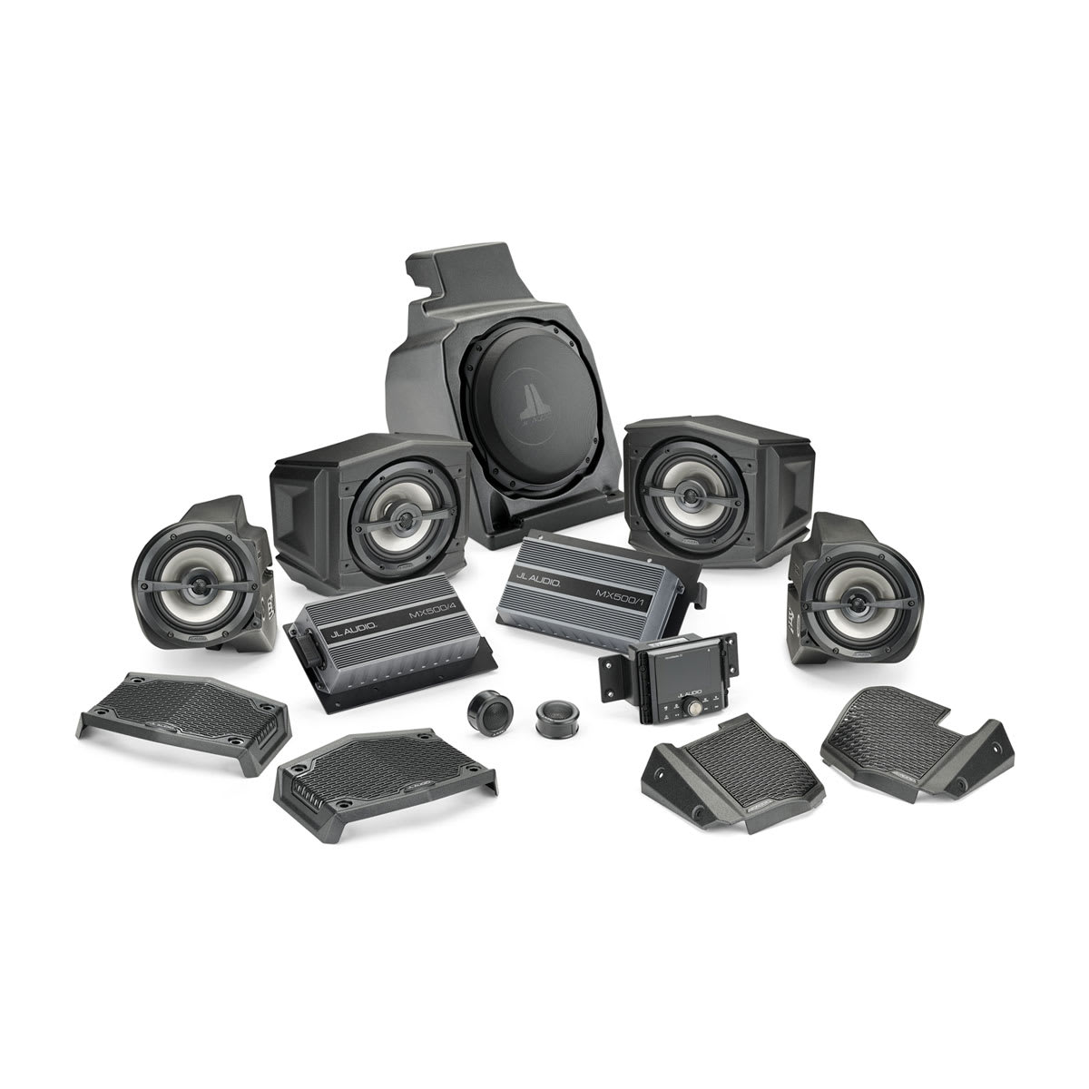 JL Audio SlamPak® Audio System with MM55 for Polaris RZR M3 Audio System for Select 2019–2024 Polaris RZR Models