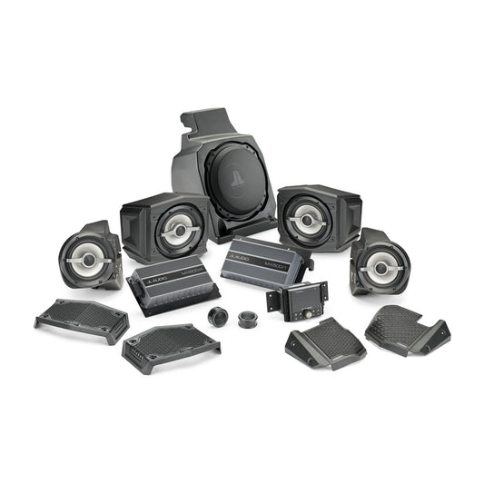 JL Audio SlamPak® Audio System with MM55 for Polaris RZR M6 Audio System for Select 2019–2024 Polaris RZR Models