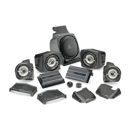 JL Audio SlamPak® Audio System for Polaris RZR M6 Audio System for Select 2019–2024 Polaris RZR Models with Ride Command