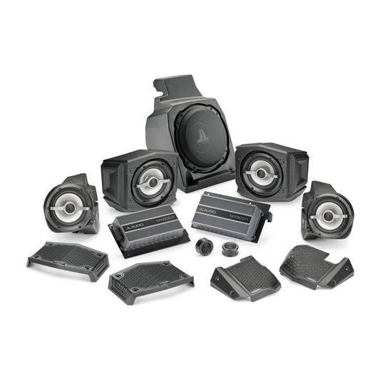JL Audio SlamPak® Audio System for Polaris RZR M6 Audio System for Select 2019–2024 Polaris RZR Models with Ride Command
