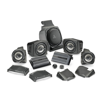 JL Audio SlamPak® Audio System for Polaris RZR M3 Audio System for Select 2019–2024 Polaris RZR Models with Ride Command