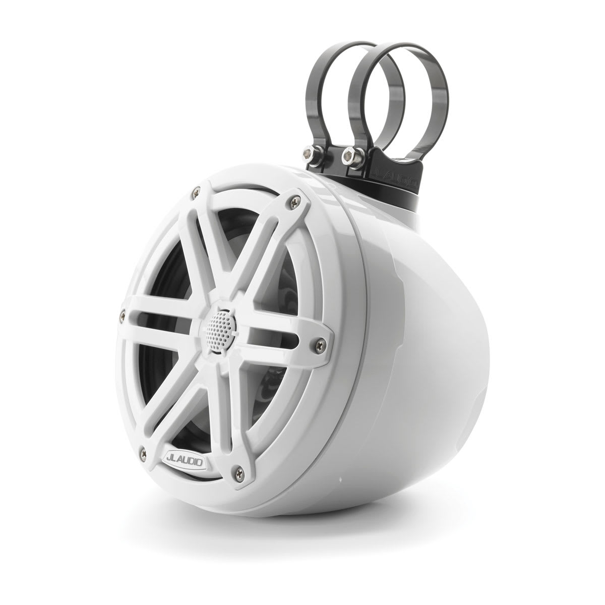JL Audio® VeX™ Enclosed System M3 6.5\" with White Sport Grille (M3-650VEX-Gw-S-Gw)