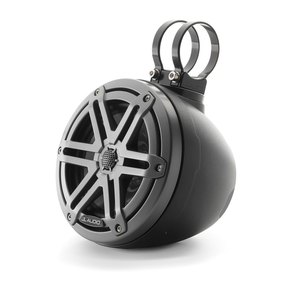 JL Audio® VeX™ Enclosed System M3 6.5\" with Gray Sport Grille (M3-650VEX-Mb-S-Gm)