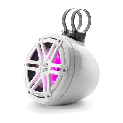 JL Audio® VeX™ Enclosed System M3 6.5\" with LED and White Sport Grille (M3-650VEX-Gw-S-Gw-i)