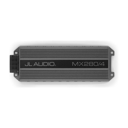 JL Audio® MX Marine and Powersports Amplifiers 4 Channel Full-Range Amplifier (280 watts) (MX280/4)