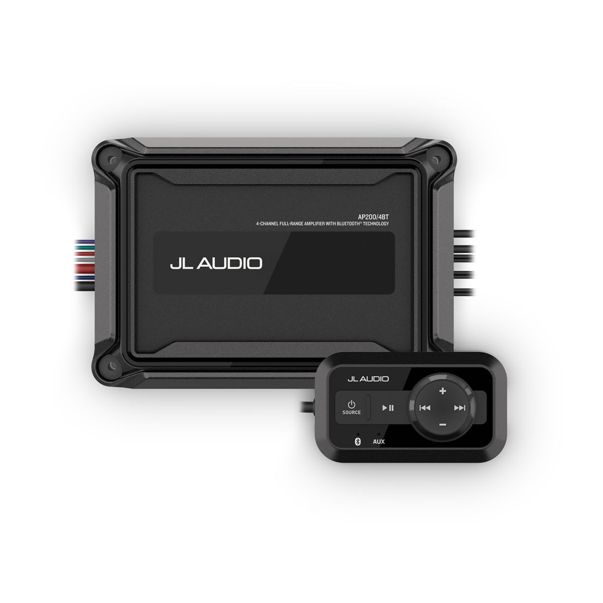 JL Audio® AP Amplifier  with Bluetooth® Technology 4 Channel Compact Marine Amplifier