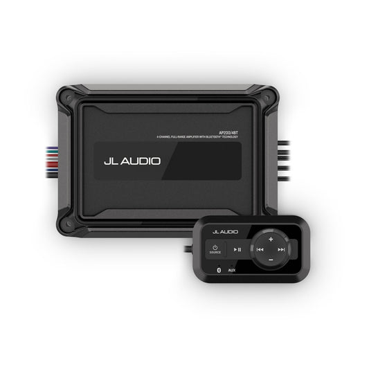JL Audio® AP Amplifier  with Bluetooth® Technology 4 Channel Compact Marine Amplifier