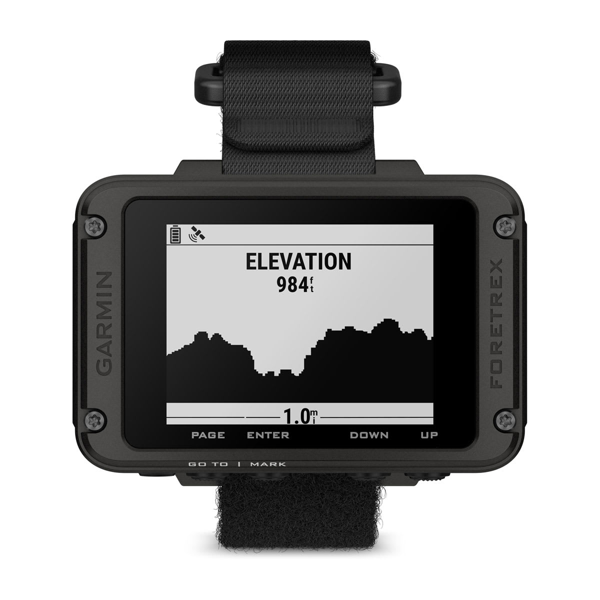 Foretrex® 801 Wrist-mounted GPS Navigator with Strap