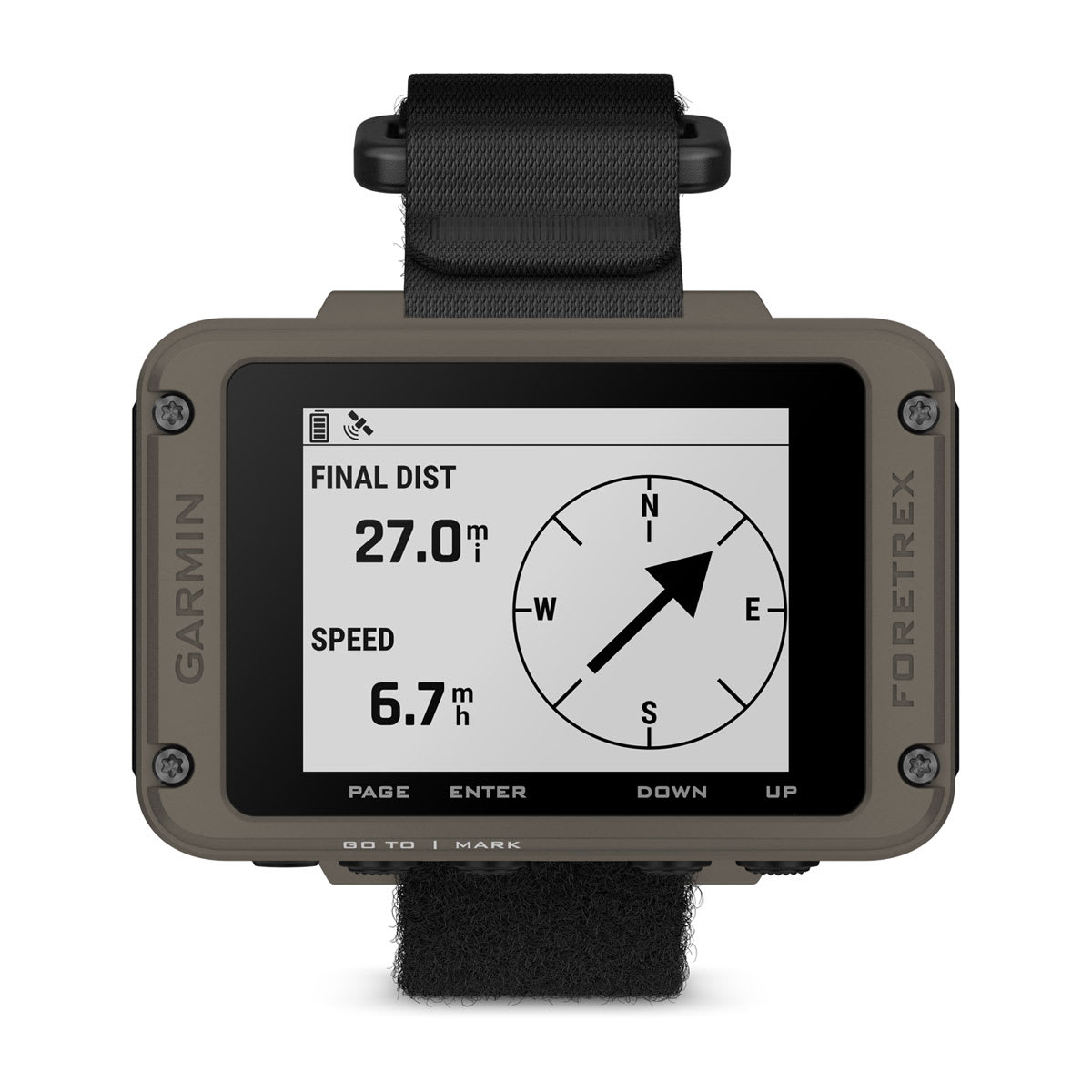 Foretrex® 901 Ballistic Edition Wrist-mounted GPS Navigator with Strap