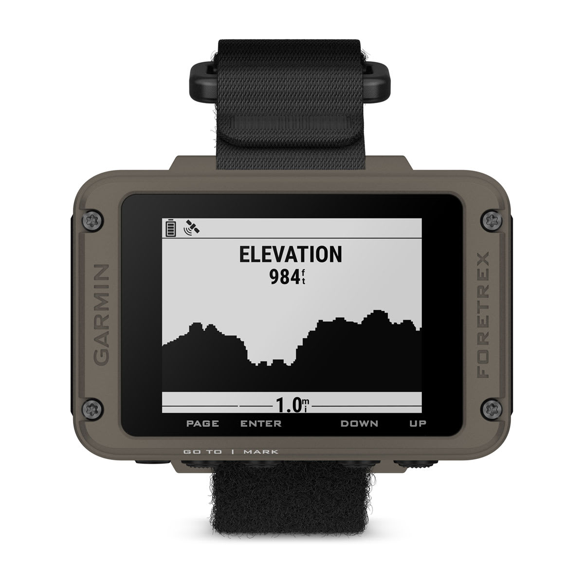 Foretrex® 901 Ballistic Edition Wrist-mounted GPS Navigator with Strap