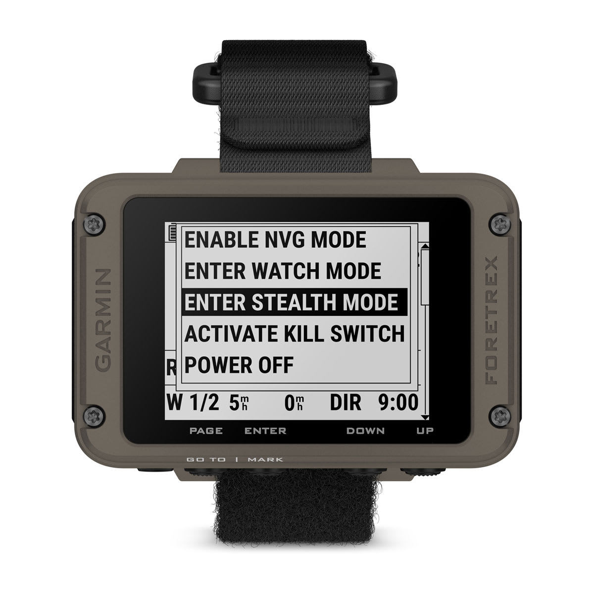 Foretrex® 901 Ballistic Edition Wrist-mounted GPS Navigator with Strap