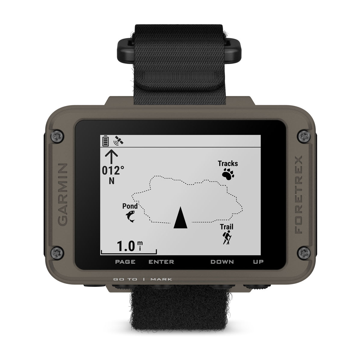 Foretrex® 901 Ballistic Edition Wrist-mounted GPS Navigator with Strap