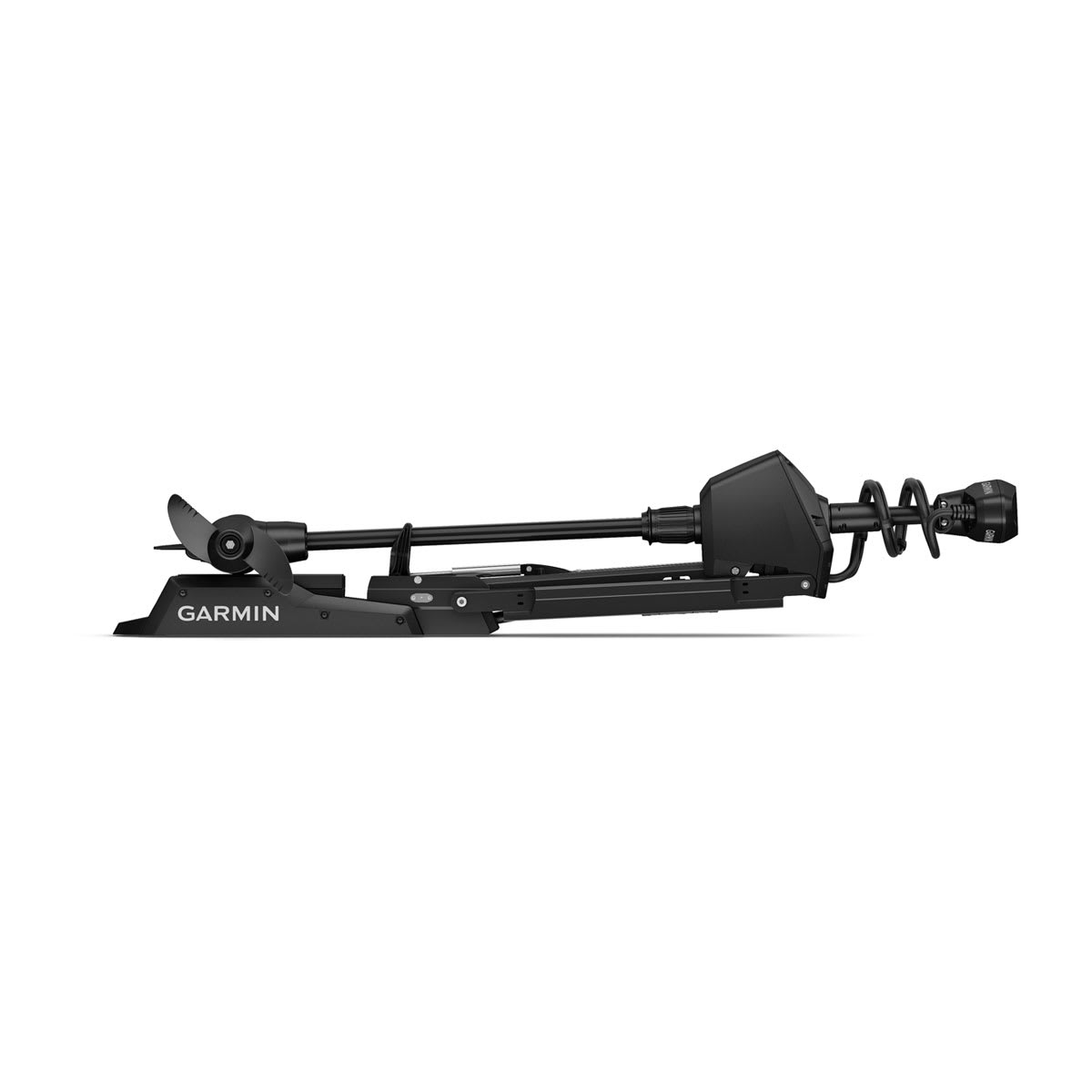 Force® Pro Trolling Motor Black 50\" Trolling Motor with Built-In GT56UHD-TR Transducer