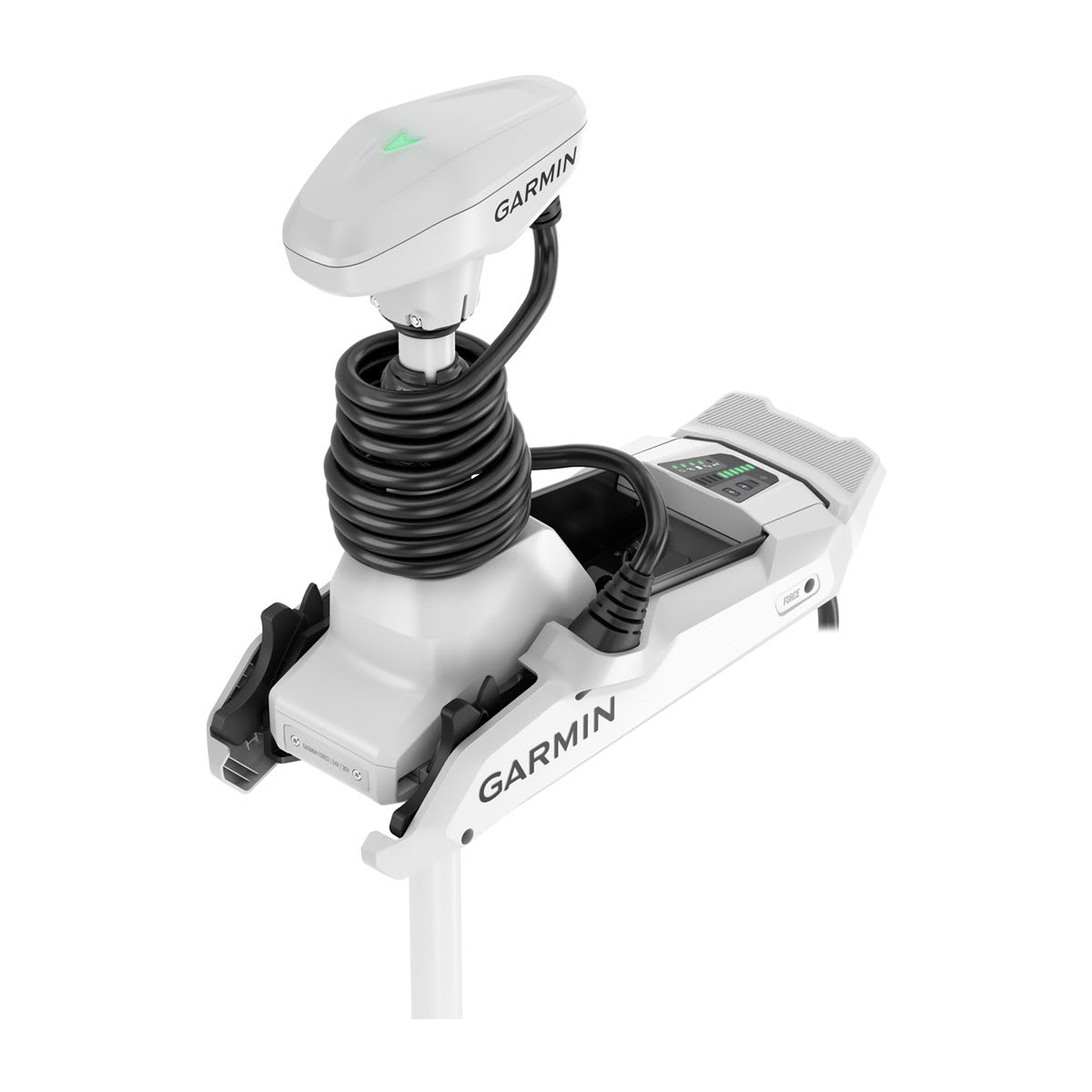 Force® Kraken White Trolling Motor 110\" with Remote Control