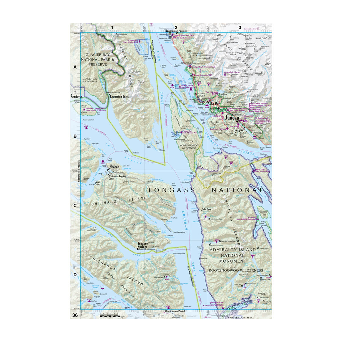DeLorme® Atlas & Gazetteer Paper Maps Alaska