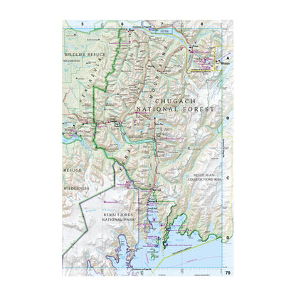 DeLorme® Atlas & Gazetteer Paper Maps Alaska