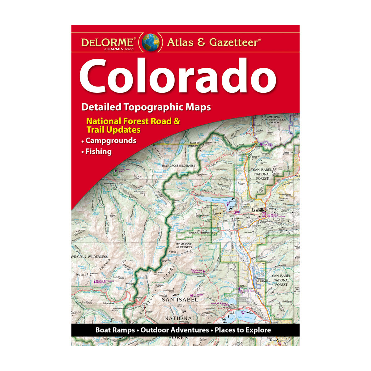 DeLorme® Atlas & Gazetteer Paper Maps Colorado