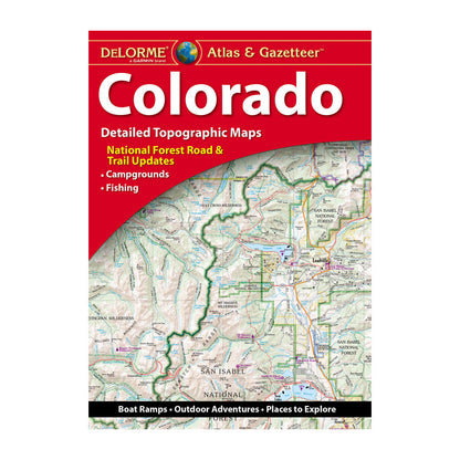 DeLorme® Atlas & Gazetteer Paper Maps Colorado