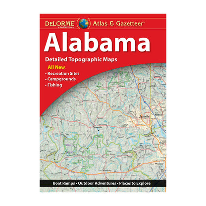 DeLorme® Atlas & Gazetteer Paper Maps Alabama