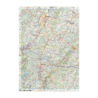 DeLorme® Atlas & Gazetteer Paper Maps Virginia