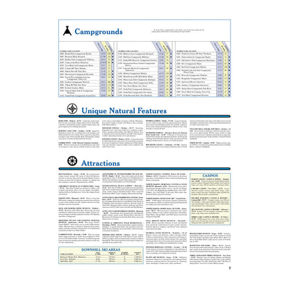 DeLorme® Atlas & Gazetteer Paper Maps North Dakota