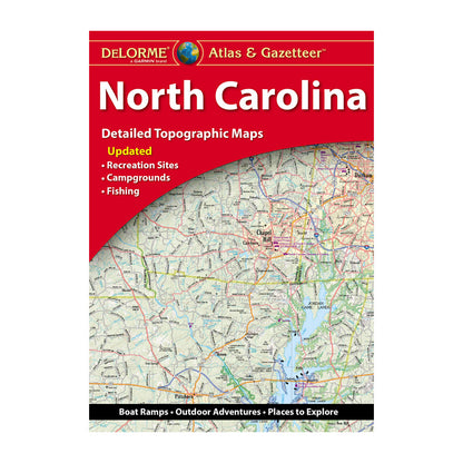 DeLorme® Atlas & Gazetteer Paper Maps North Carolina