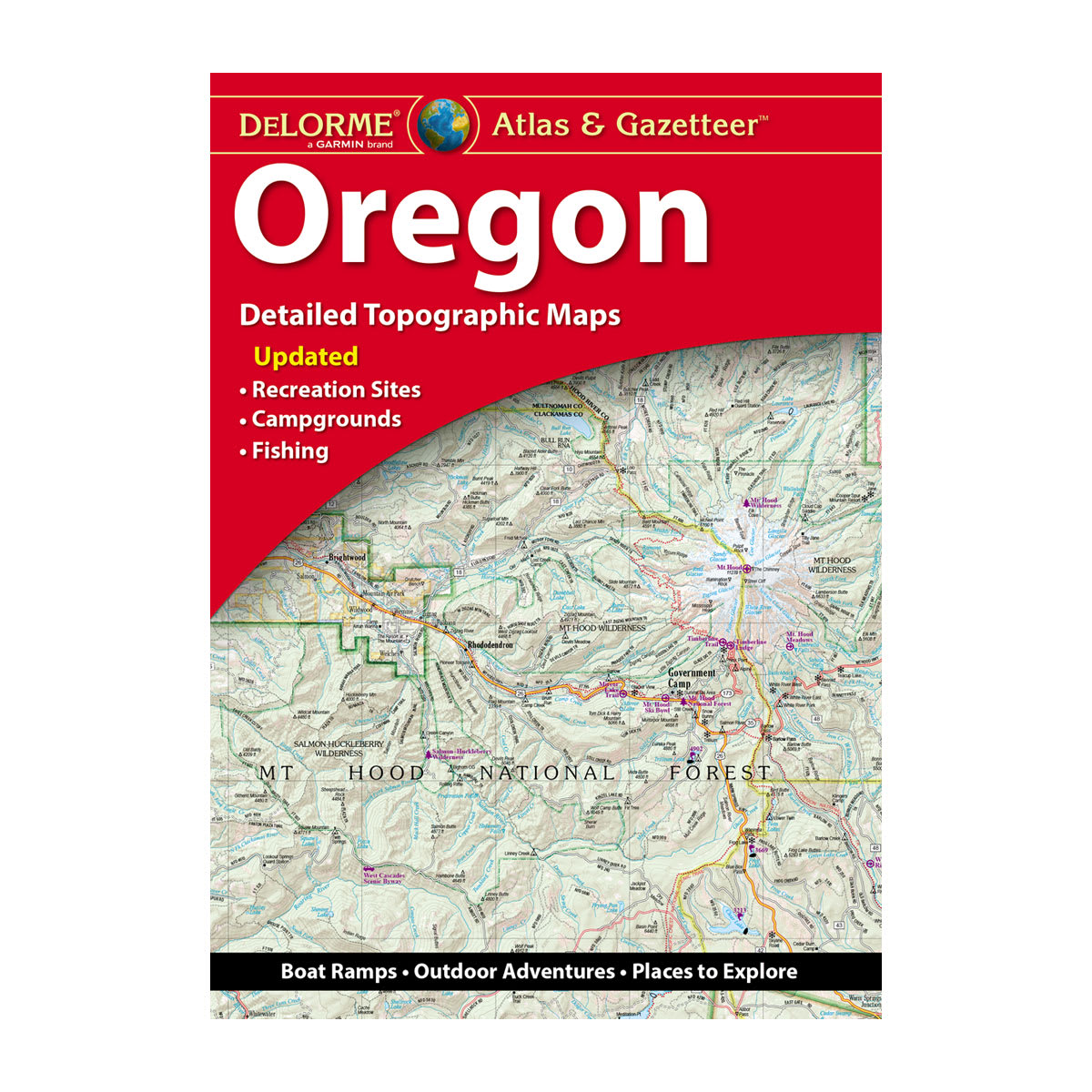 DeLorme® Atlas & Gazetteer Paper Maps Oregon